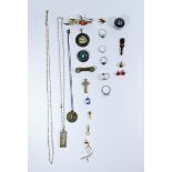Wedgwood jasper silver mounted pendant, silver ingot pendant,