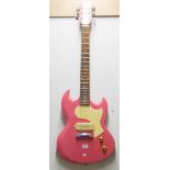 A Gould Les Paul Shock electric guitar,