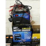 A new 6amp 6 or 12 volt battery charger