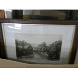 Quantity of assorted black and white and other prints