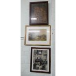Three various framed prints