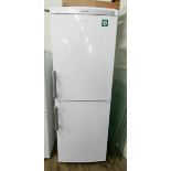 A Blomberg half and half fridge freezer (light not working)