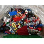 A large box of Lego