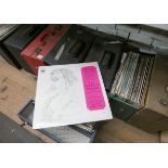 Eight boxes of Vinyl LP records,