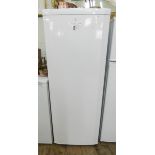 A tall Beko A Class fridge 58" high