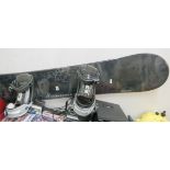 A Salomon snow board