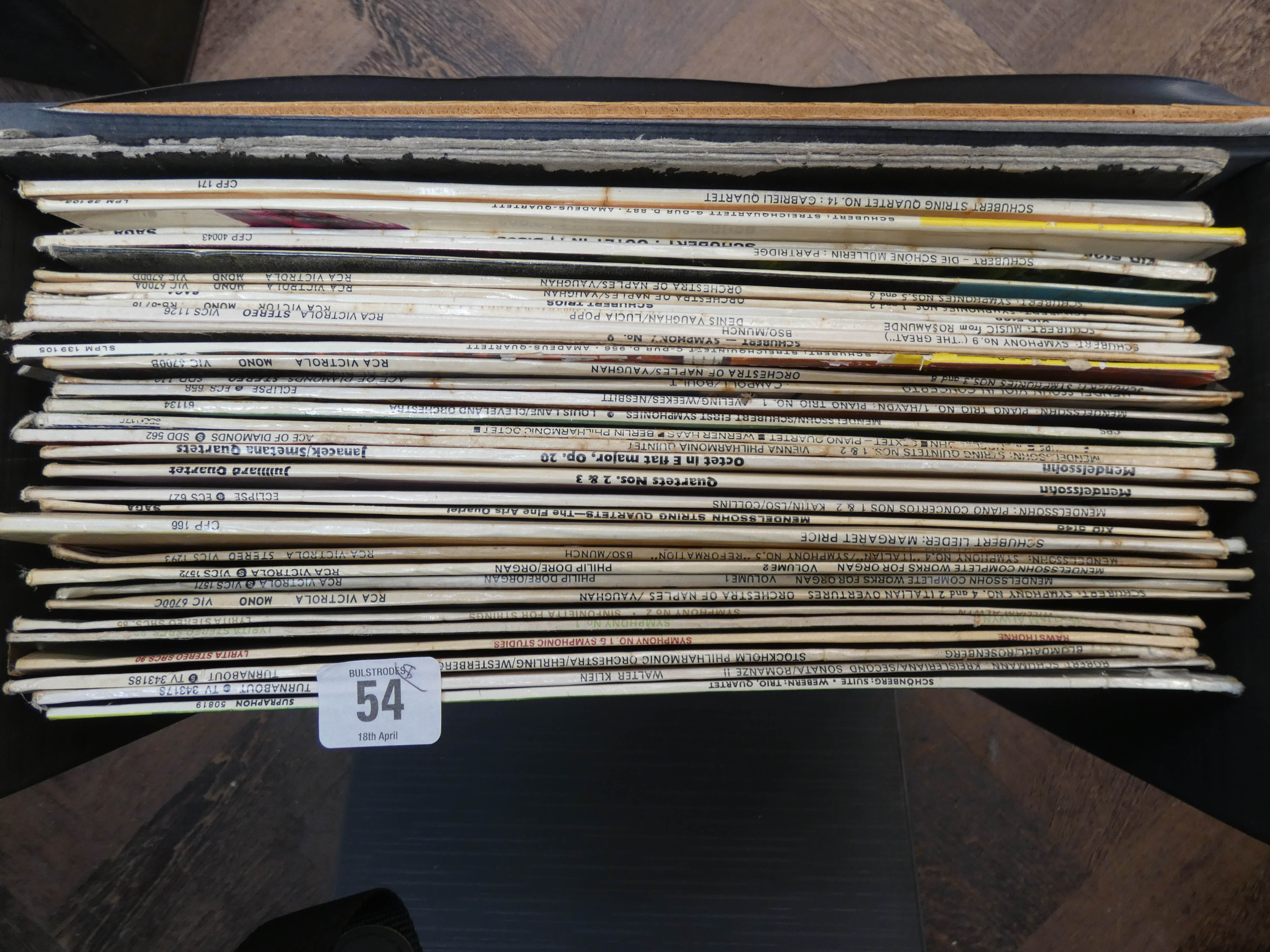 Eight boxes of Vinyl LP records, - Image 3 of 6