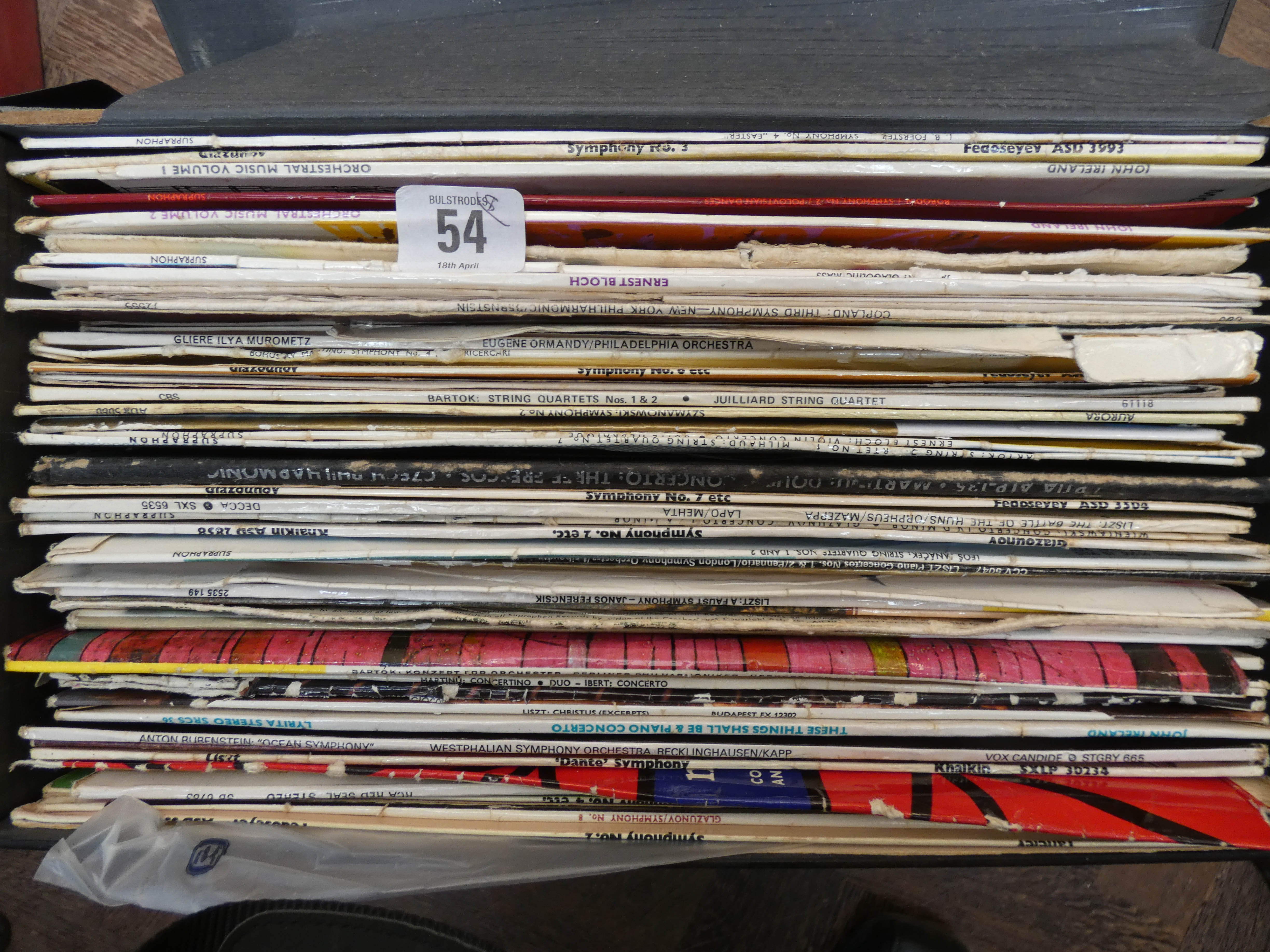 Eight boxes of Vinyl LP records, - Image 5 of 6