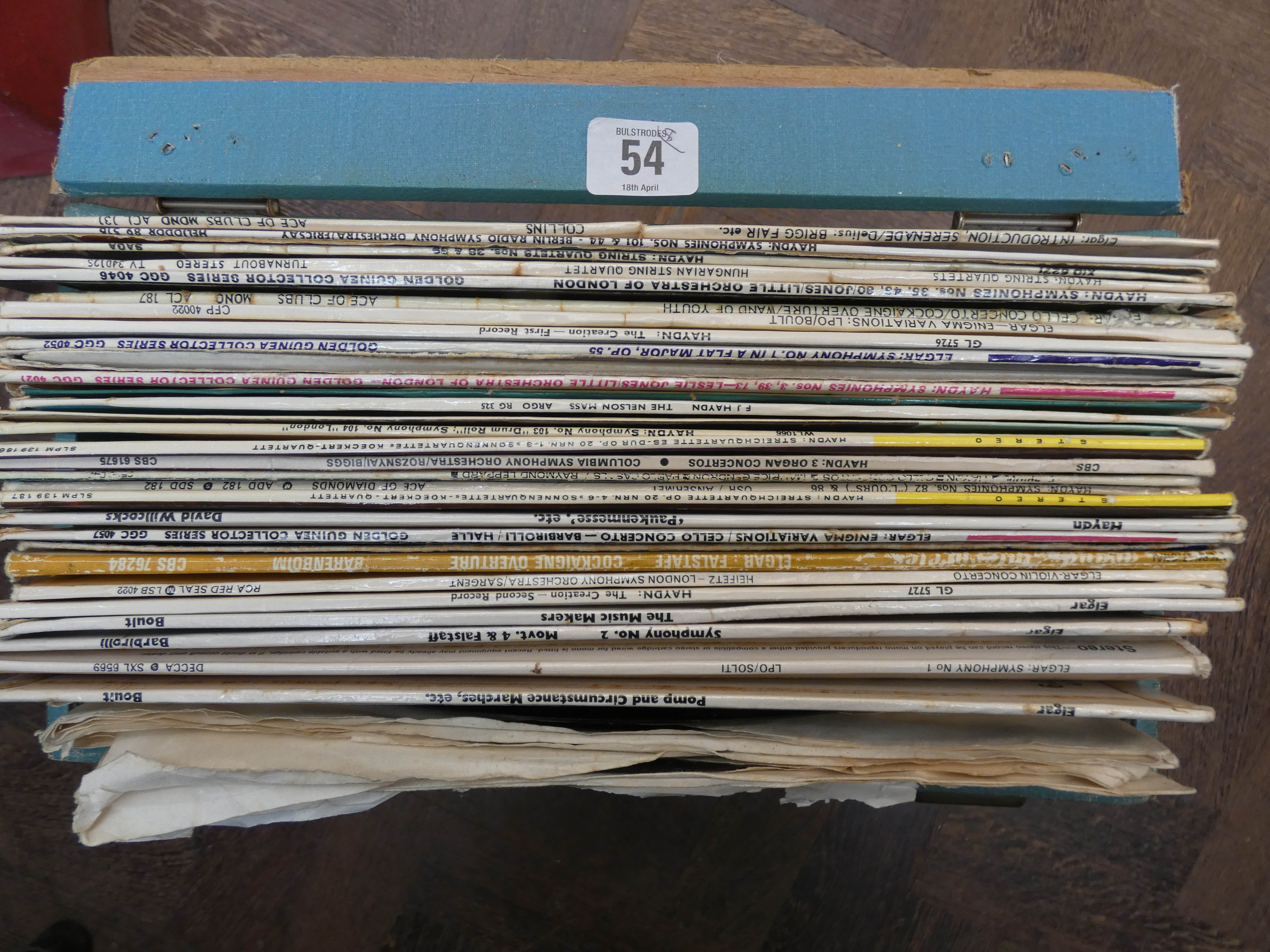 Eight boxes of Vinyl LP records, - Image 4 of 6