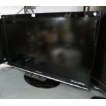 A Panasonic 37" digital HD television with freeview etc and remote