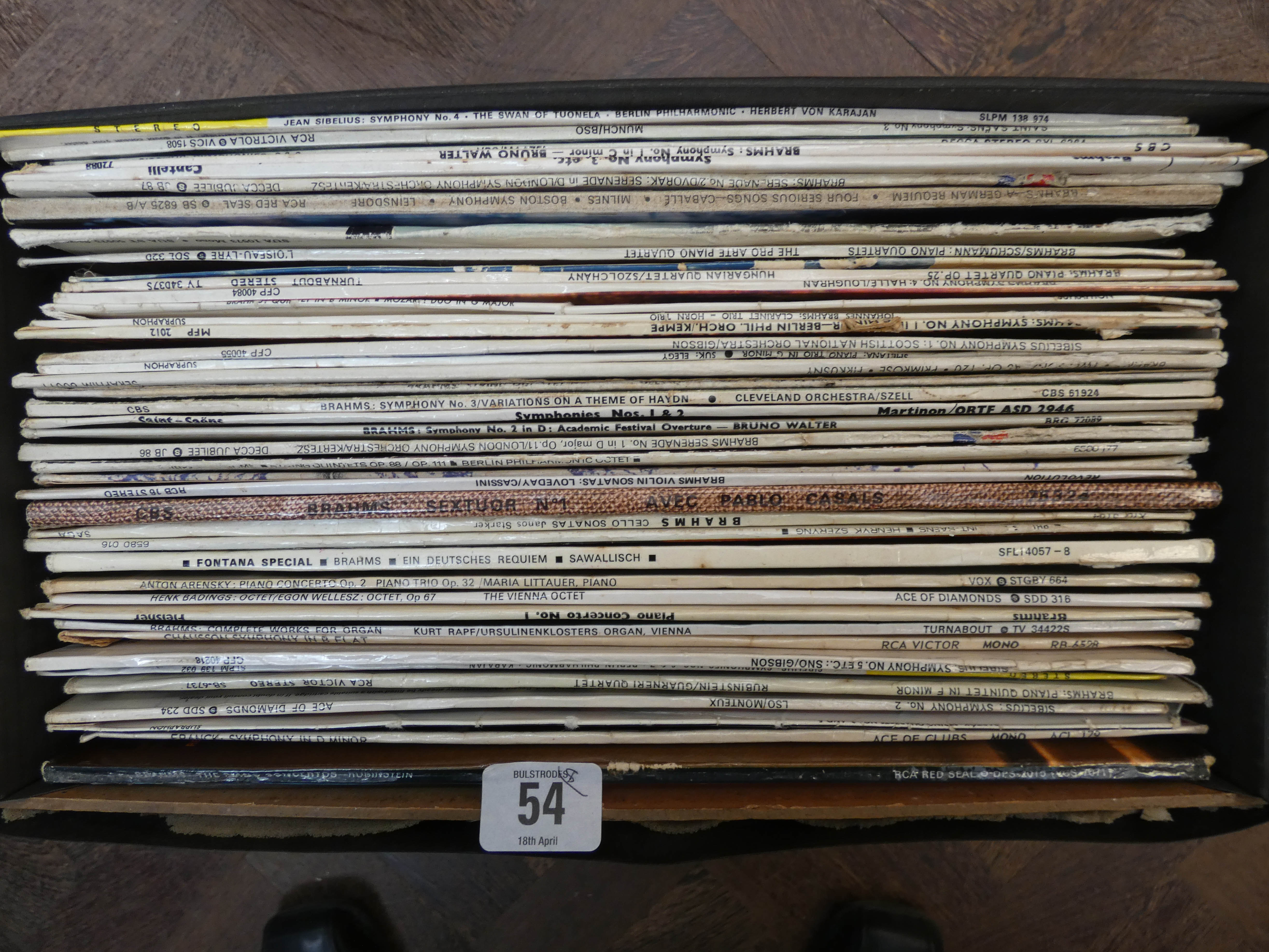 Eight boxes of Vinyl LP records, - Image 2 of 6