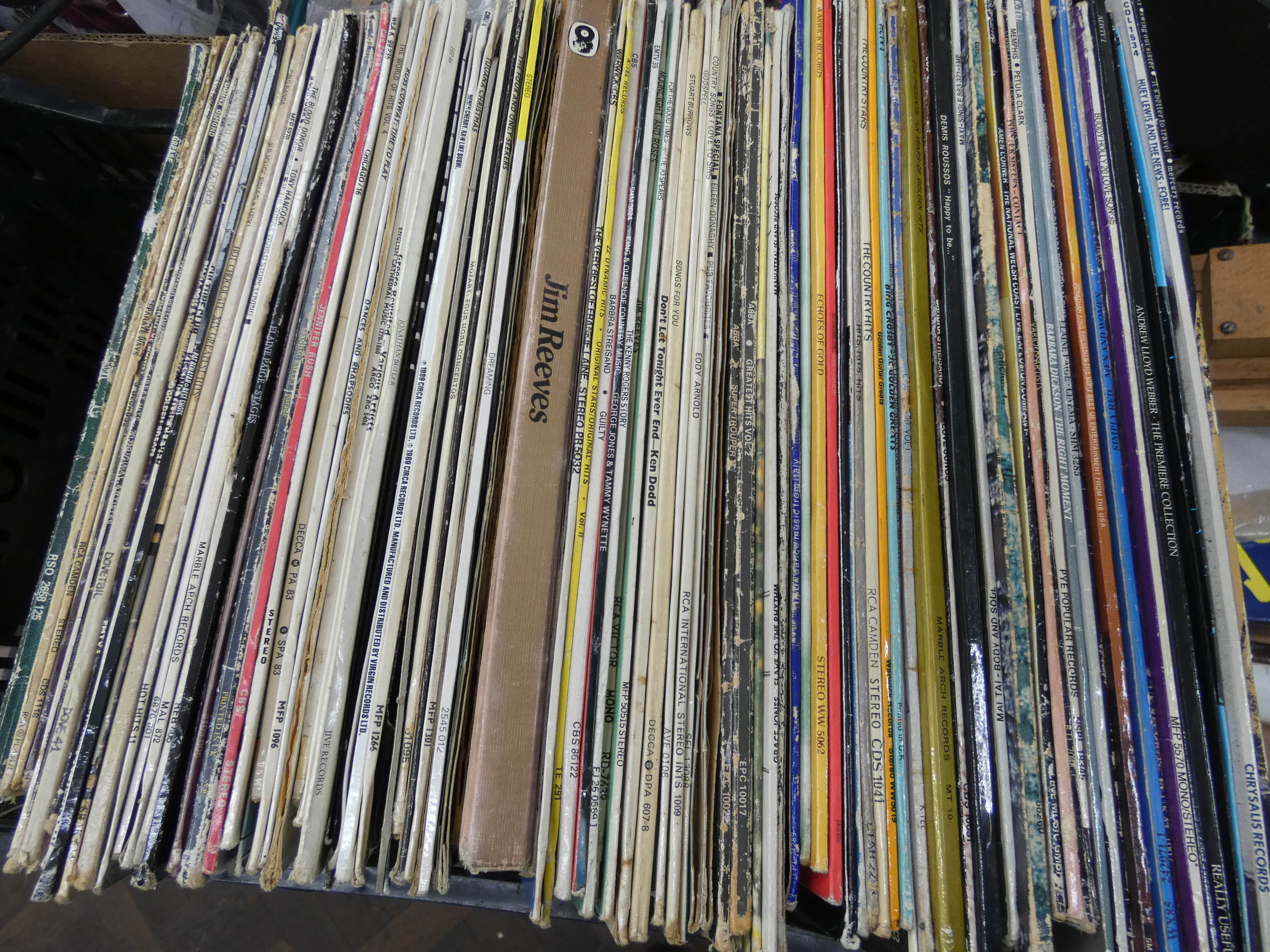 A large box of LP and vinyl records, - Image 2 of 2