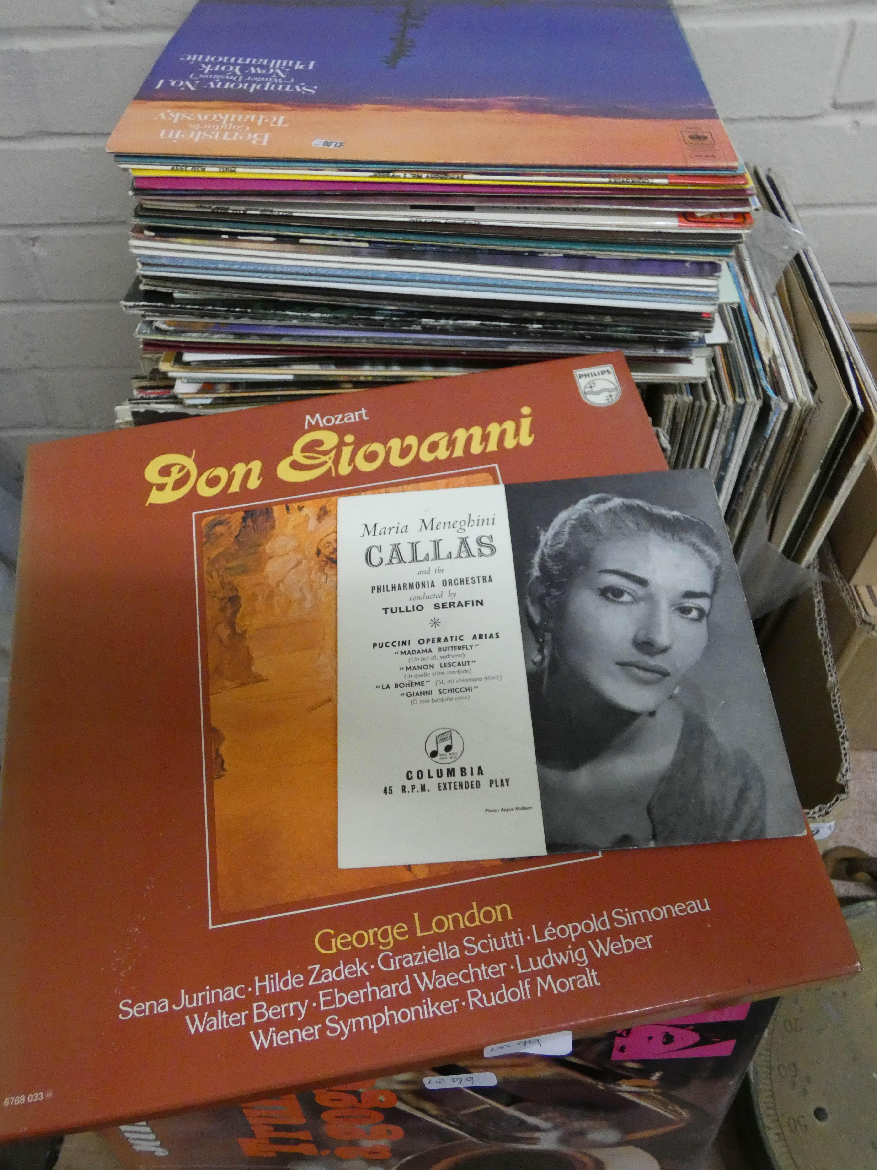 A large quantity of LP vinyl records,
