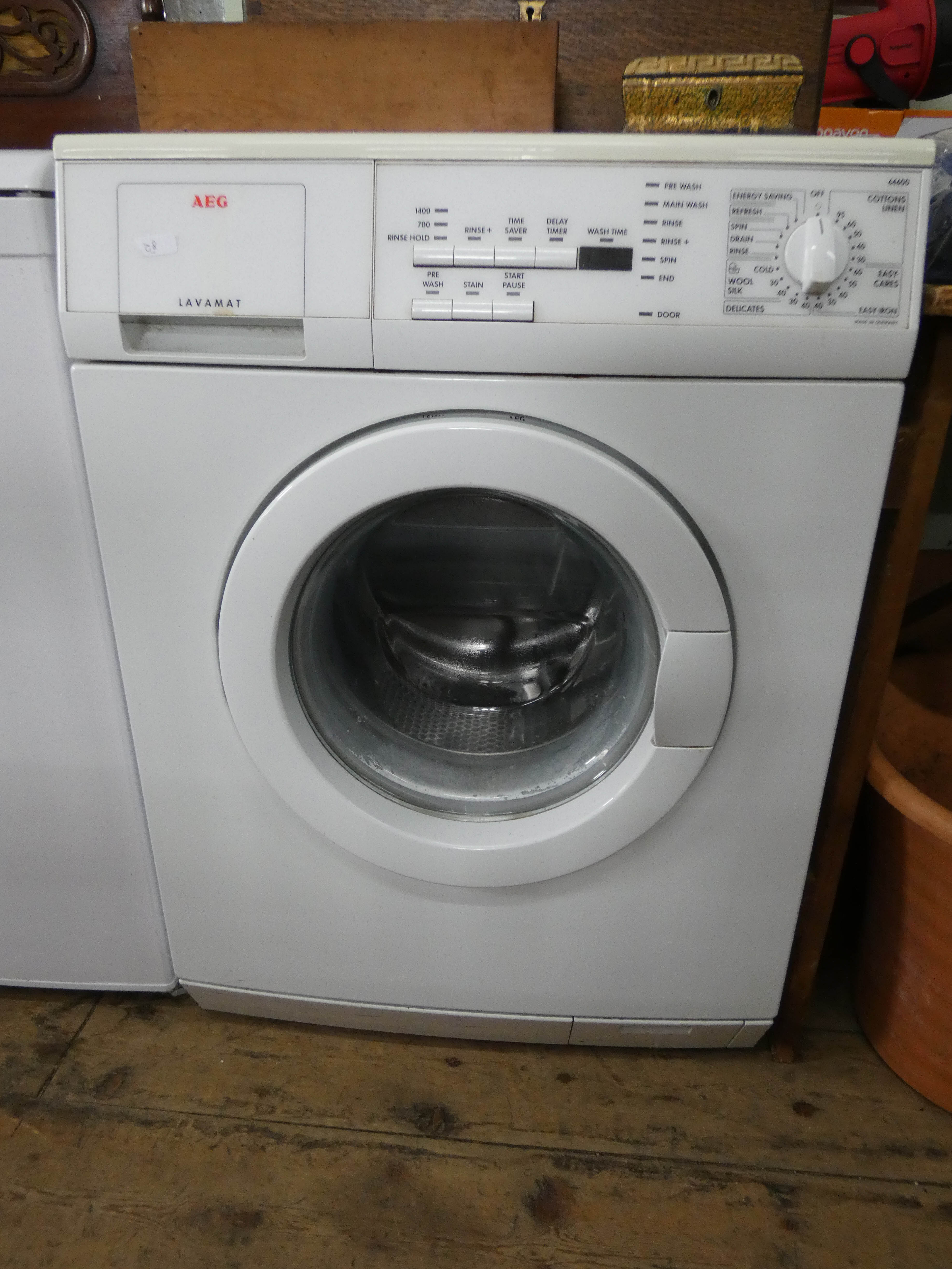 An AEG washing machine