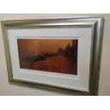 A signed limited edition Rolf Harris print,