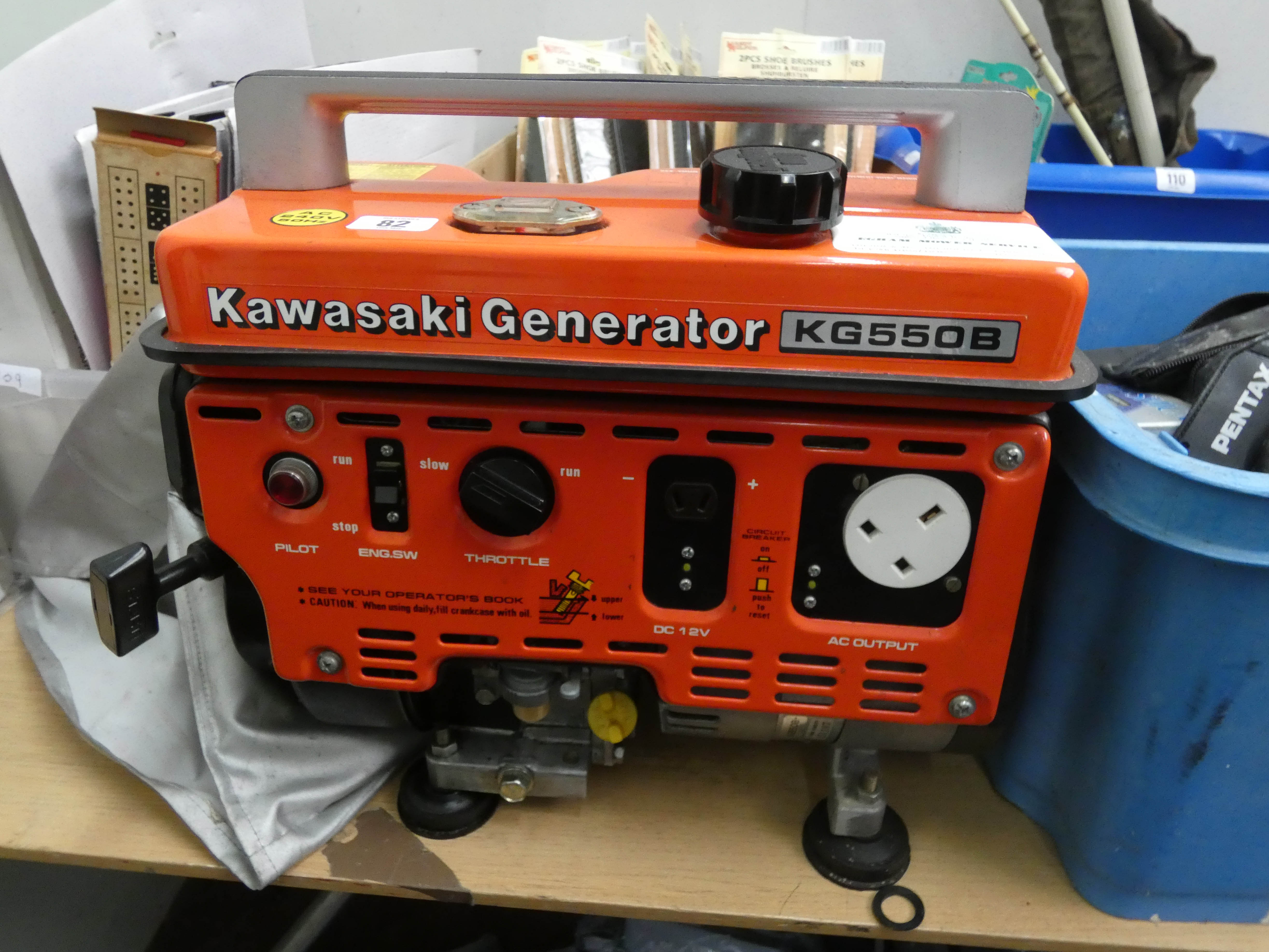 A Kawasaki generator KG5508