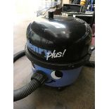 A blue Henry style hoover,