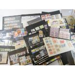 A box containing all world and Commonwealth mint stamps from the 1920's to the modern day to