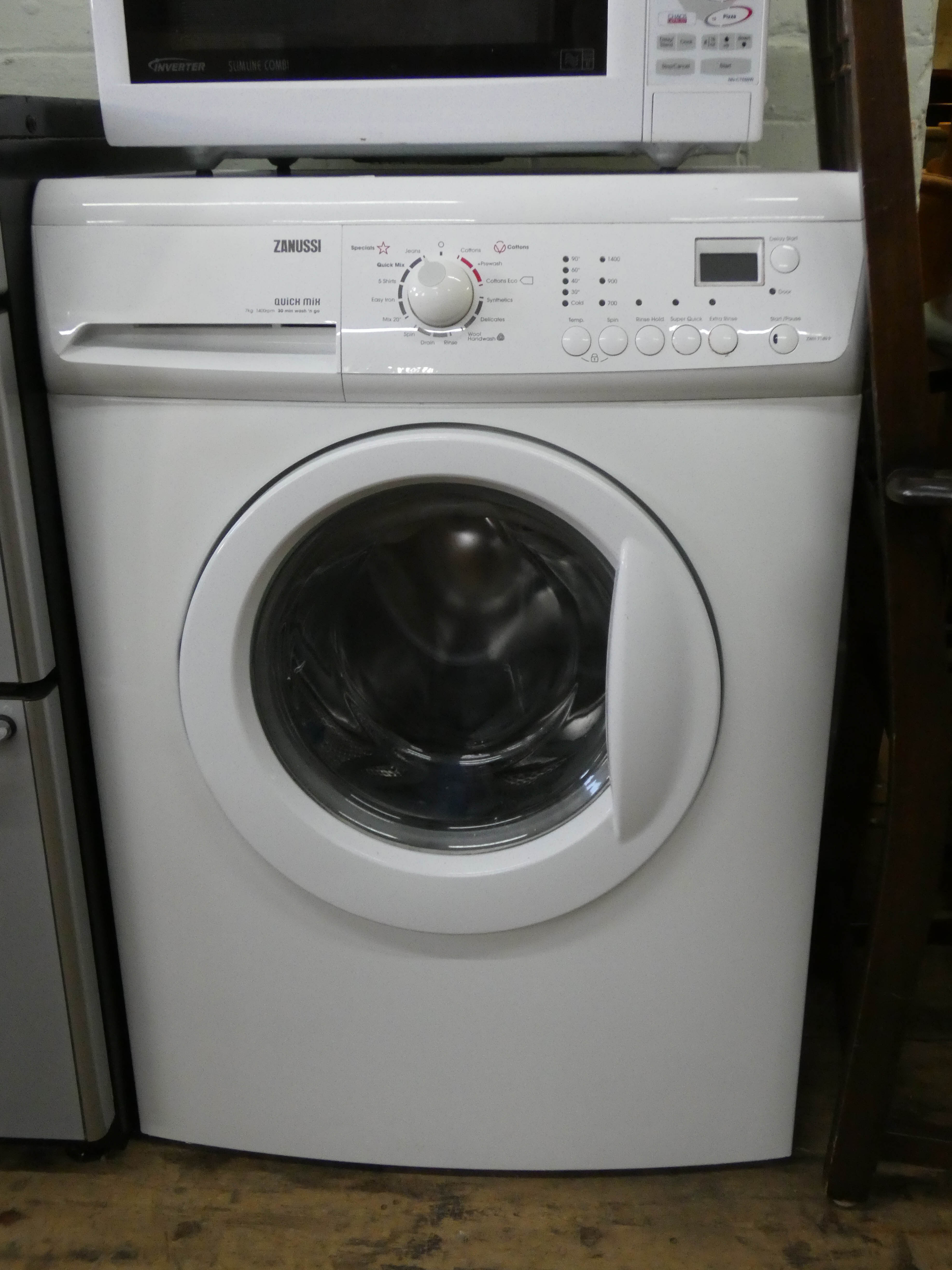 A Zanussi Quick Mix washing machine