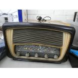 An old valve radio
