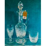 A Waterford crystal Colleen decanter,