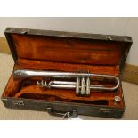 An Art Deco 1930's Rolls diplomat trumpet (in need of renovation)