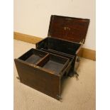 A Brooks Victorian veterinarians mahogany fitted box,