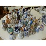 A large collection of assorted musical figures