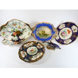 A collection or porcelain to include Crown Derby,