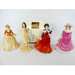 A group of four Royal Doulton International collectors club figurines,