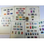A collection of Sierra Leone stamps from George V to Elizabeth II, all mounted mint stamps,