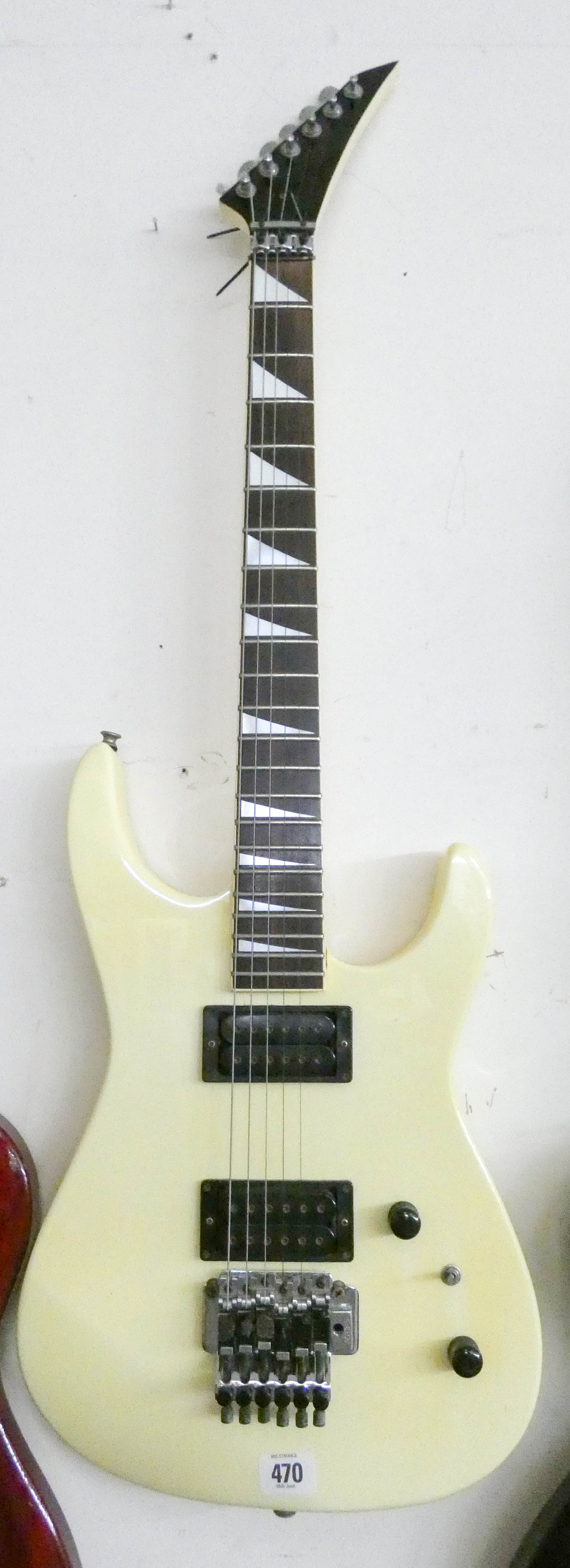 An Aria Pro 2 AC3TS electric guitar with soft carrying case - Image 2 of 5