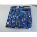 A new forty piece screw driver set