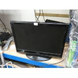 A Finlux 22" digital LCD television with freeview etc and integrated DVD box with remote