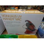 A hardly used VonHaus handy Vacuum