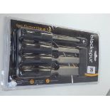 A new four piece wood chisel set