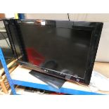 A 32" LG digital television with free view etc and remote