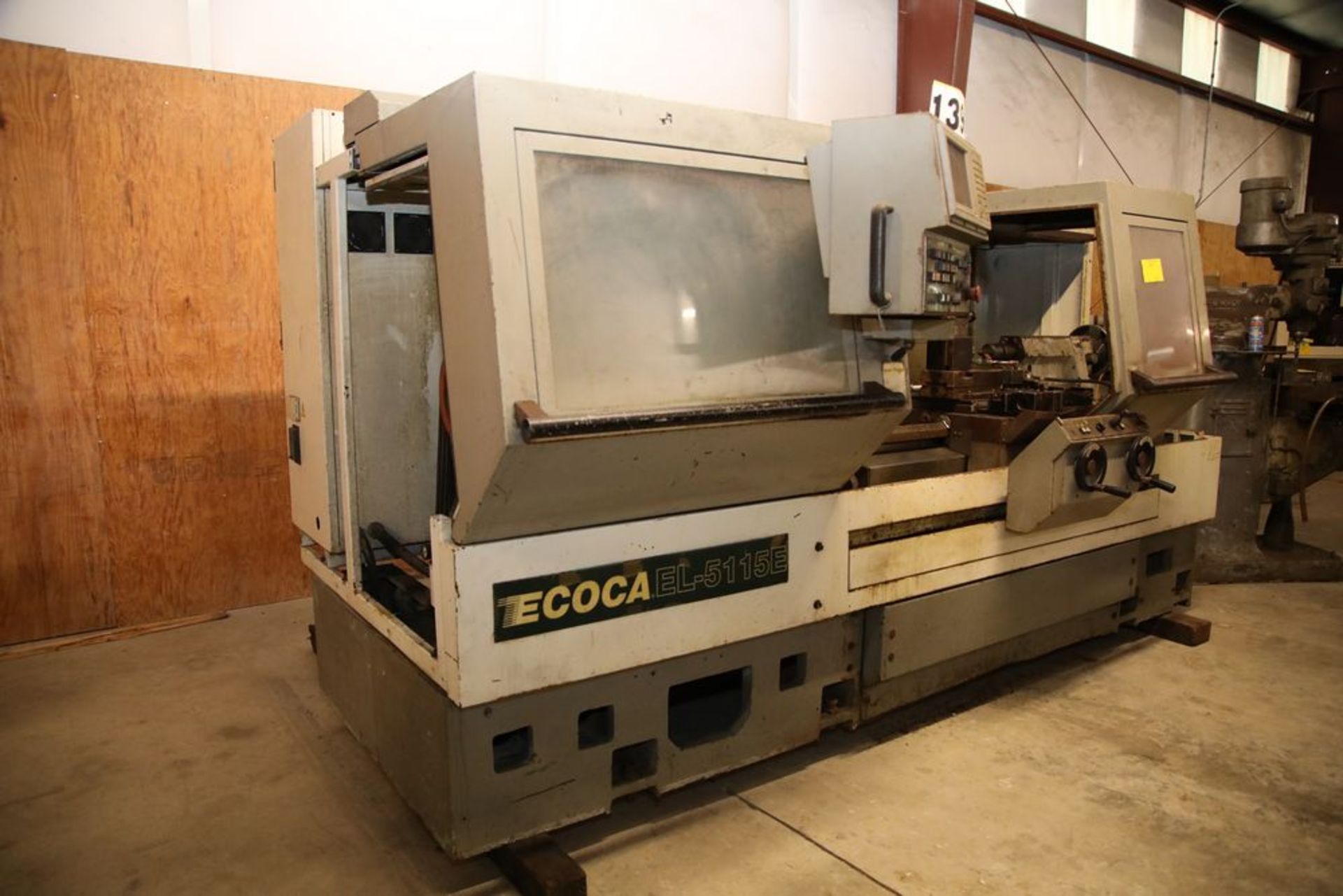 ECOCA CNC LATHE MODEL EC-515E 18" SWING X 60" CENTERS - Image 2 of 12