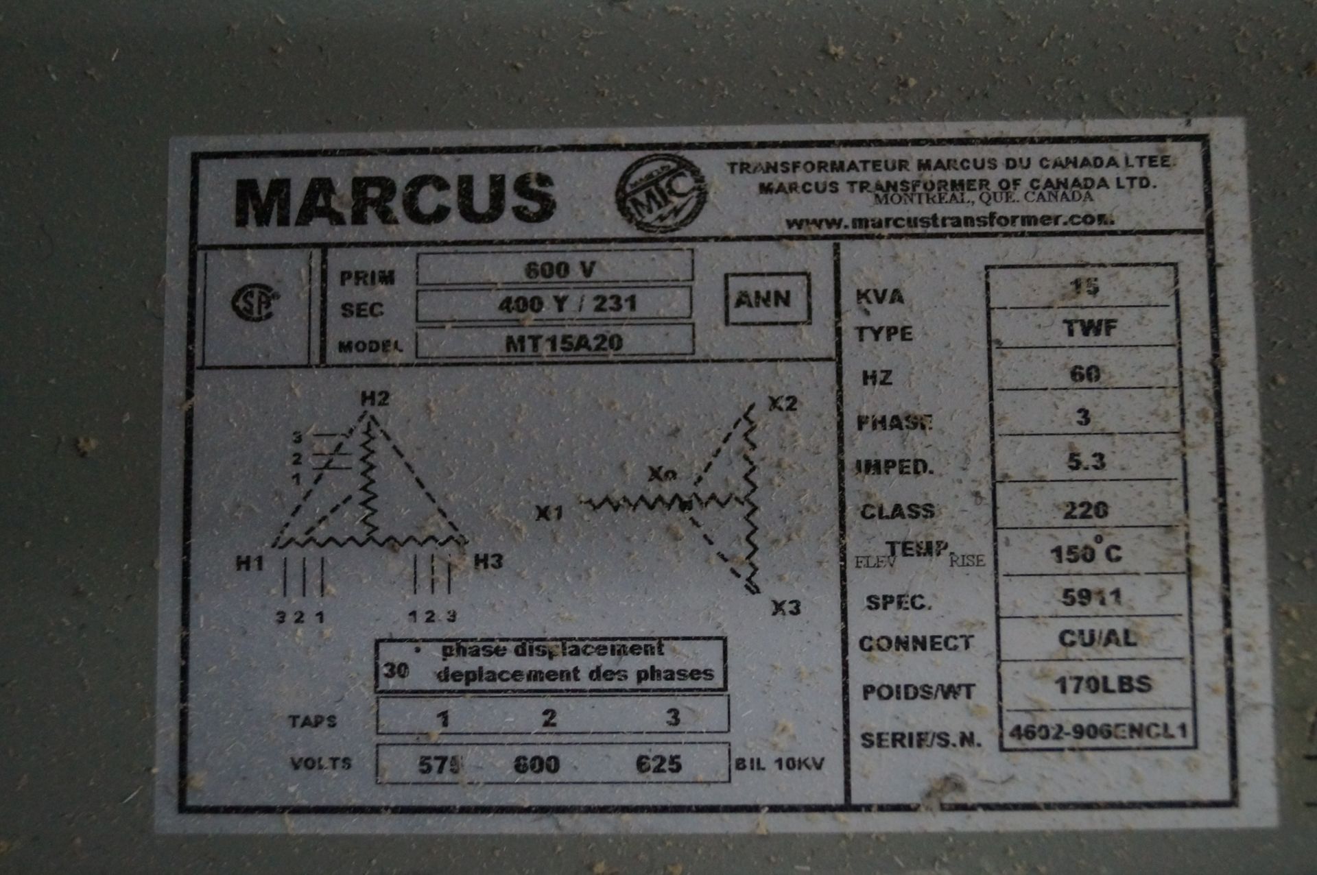 WIDOS polypress pipe welder mod. WIDOS-Polypress 4002U with 600V MARCUS transformer//WIDOS - Image 5 of 7