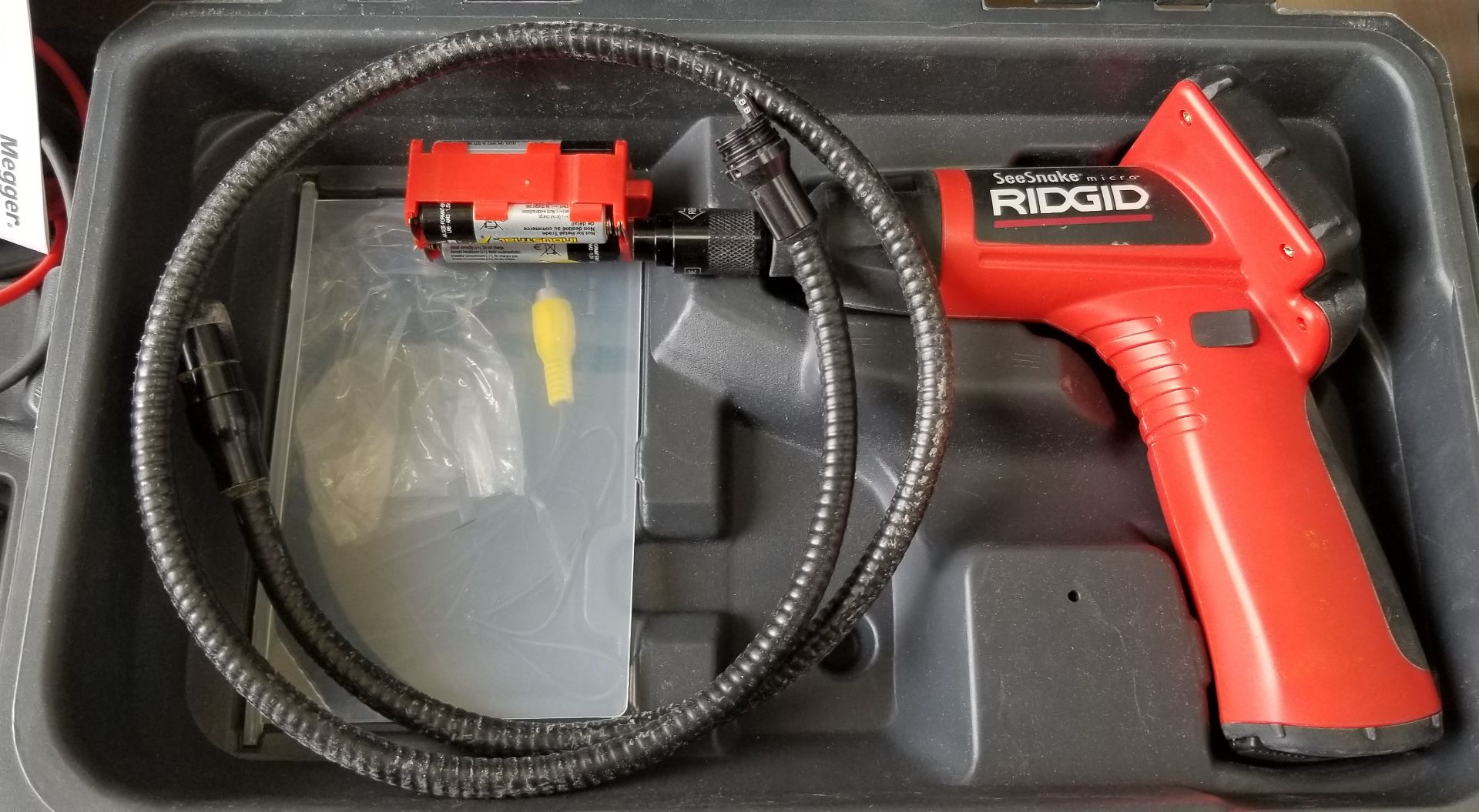 RIDGID SeeSnake handheld micro inspection camera with case, manual and accessories // RIDGID - Image 2 of 3