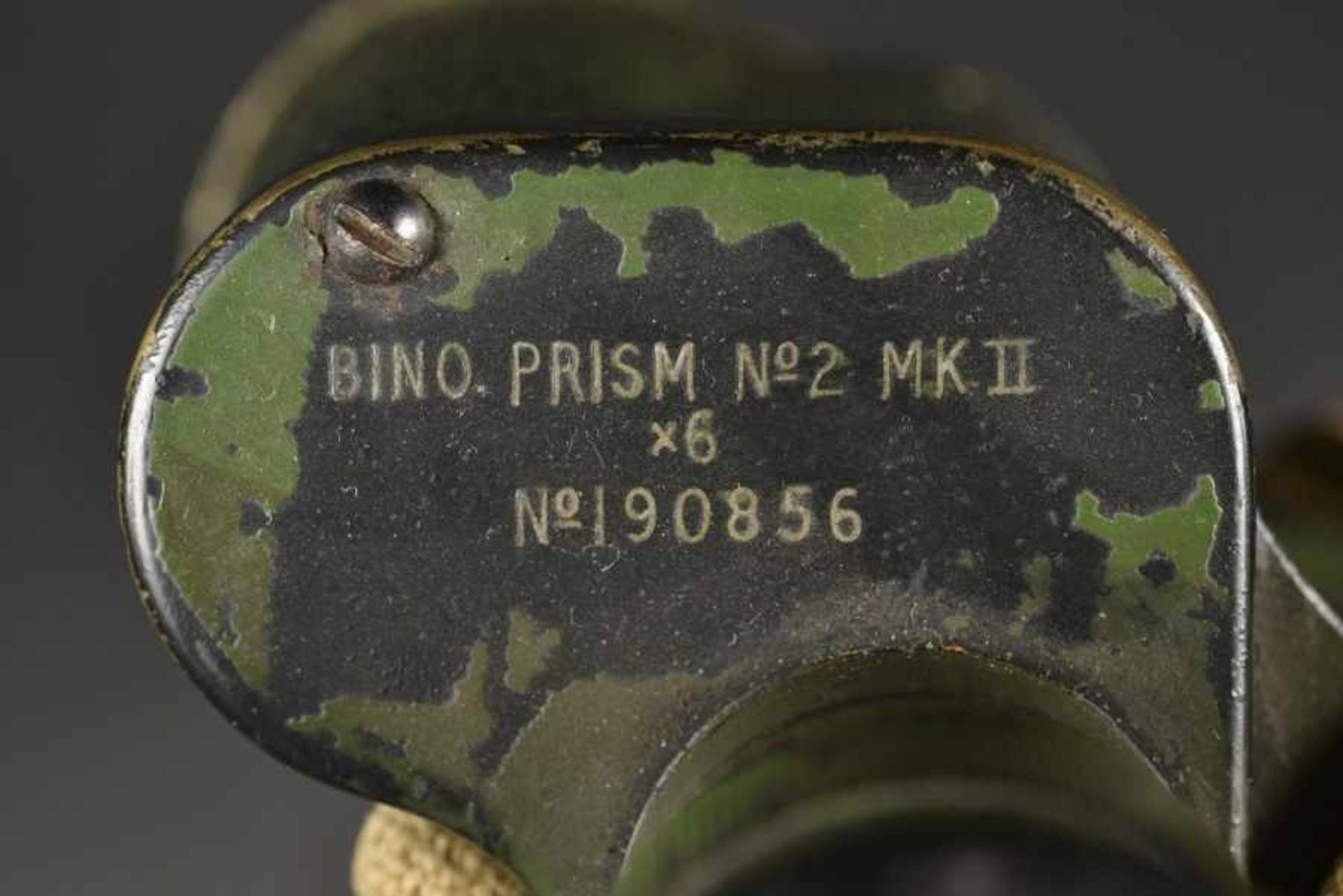 Jumelle du parachutiste britannique DS Catlin de la 6ème Airborne. A pair of binoculars belonging to - Bild 4 aus 4