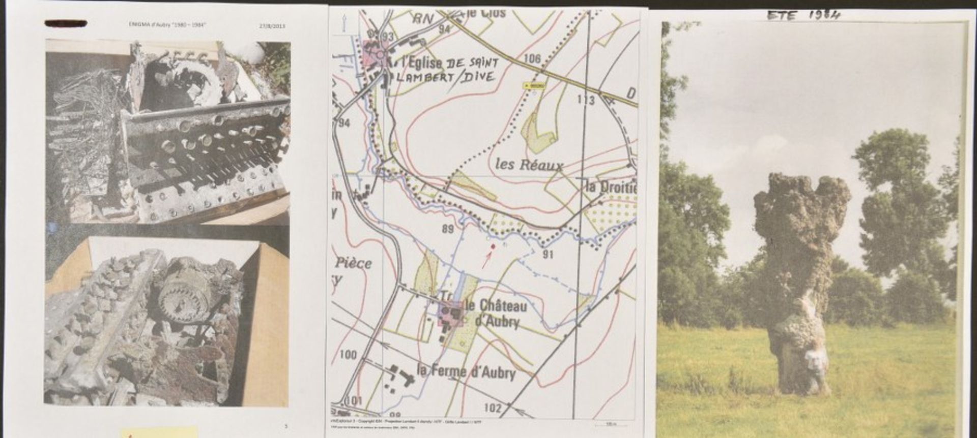 Enigma de fouille provenant de Bas Aubry pouvant être attribuée à la 10ème Panzer SS Division - Bild 4 aus 4