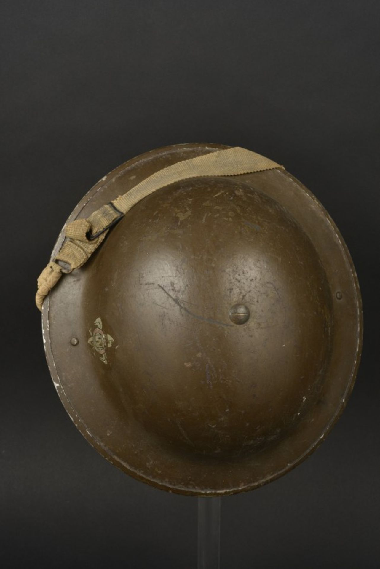 Casque canadien Maison Neuve provenant de Caen. Canadian Helmet of the Maison Neuve, from - Bild 4 aus 4