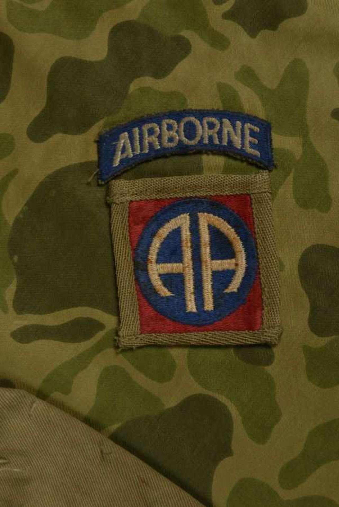 Demi veste à renfort M 42 du parachutiste de la 82ème Airborne. M42 half-jacket with - Bild 4 aus 4