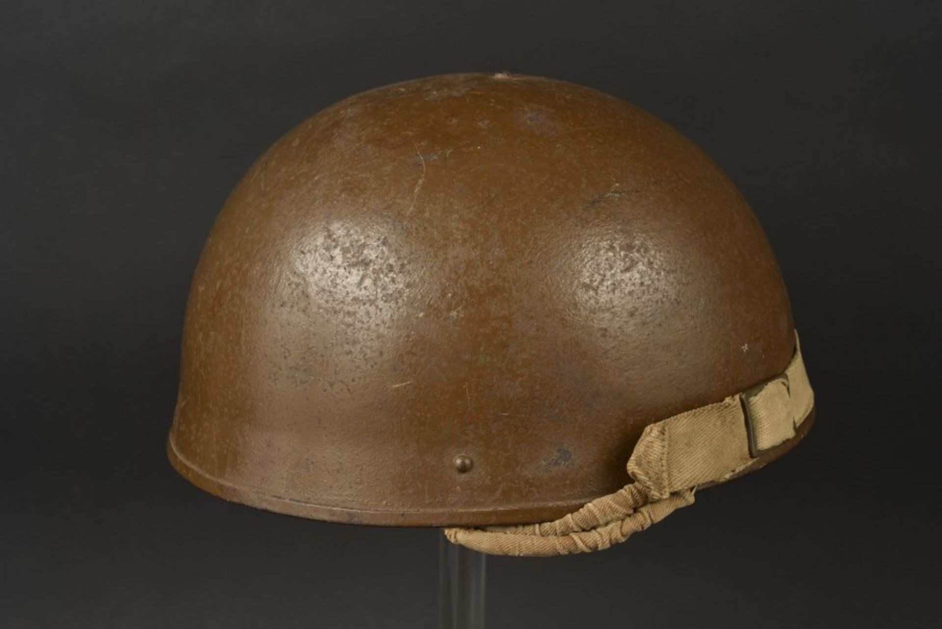 Casque de tankiste canadien de Coll Edward James du 14th Canadian Hussars RCAC provenant d'un - Bild 4 aus 4