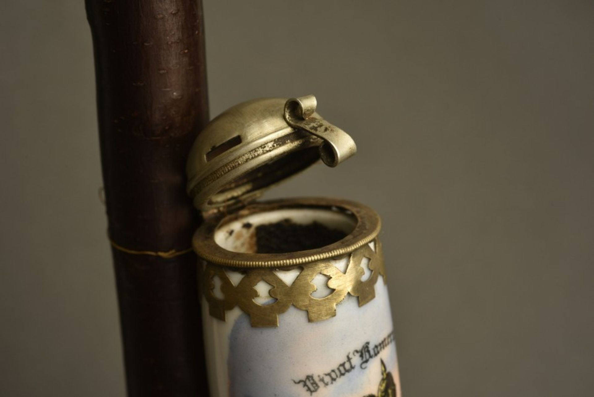 Pipe patriotique du Cameroun allemandPetit modèle de pipe, aucuns décors. Fourneau simple en - Bild 3 aus 4
