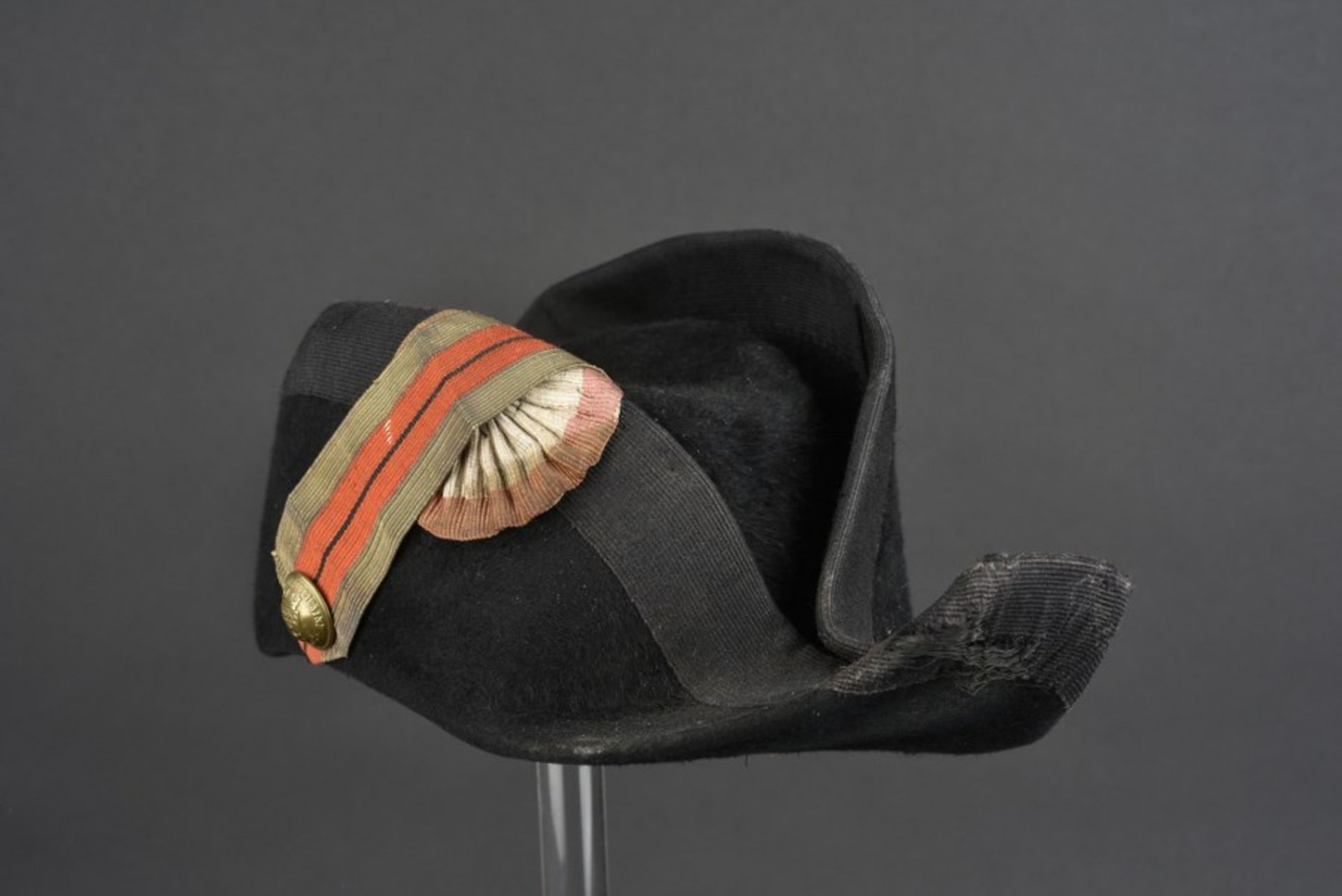 Bicorne de Maréchal des Logis chef modèle 1895 de la Garde Républicaine de Parisfabrication André