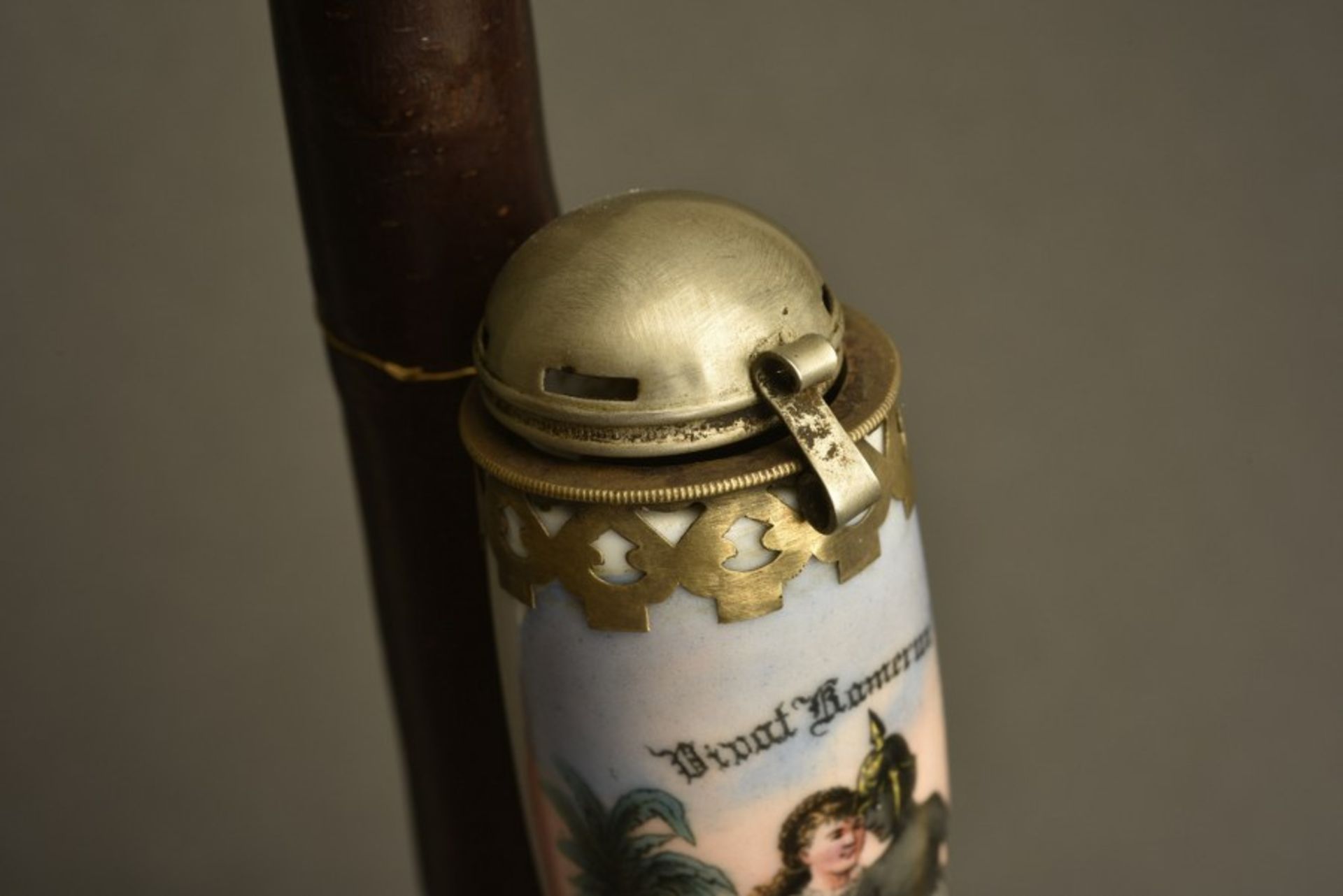 Pipe patriotique du Cameroun allemandPetit modèle de pipe, aucuns décors. Fourneau simple en - Bild 4 aus 4