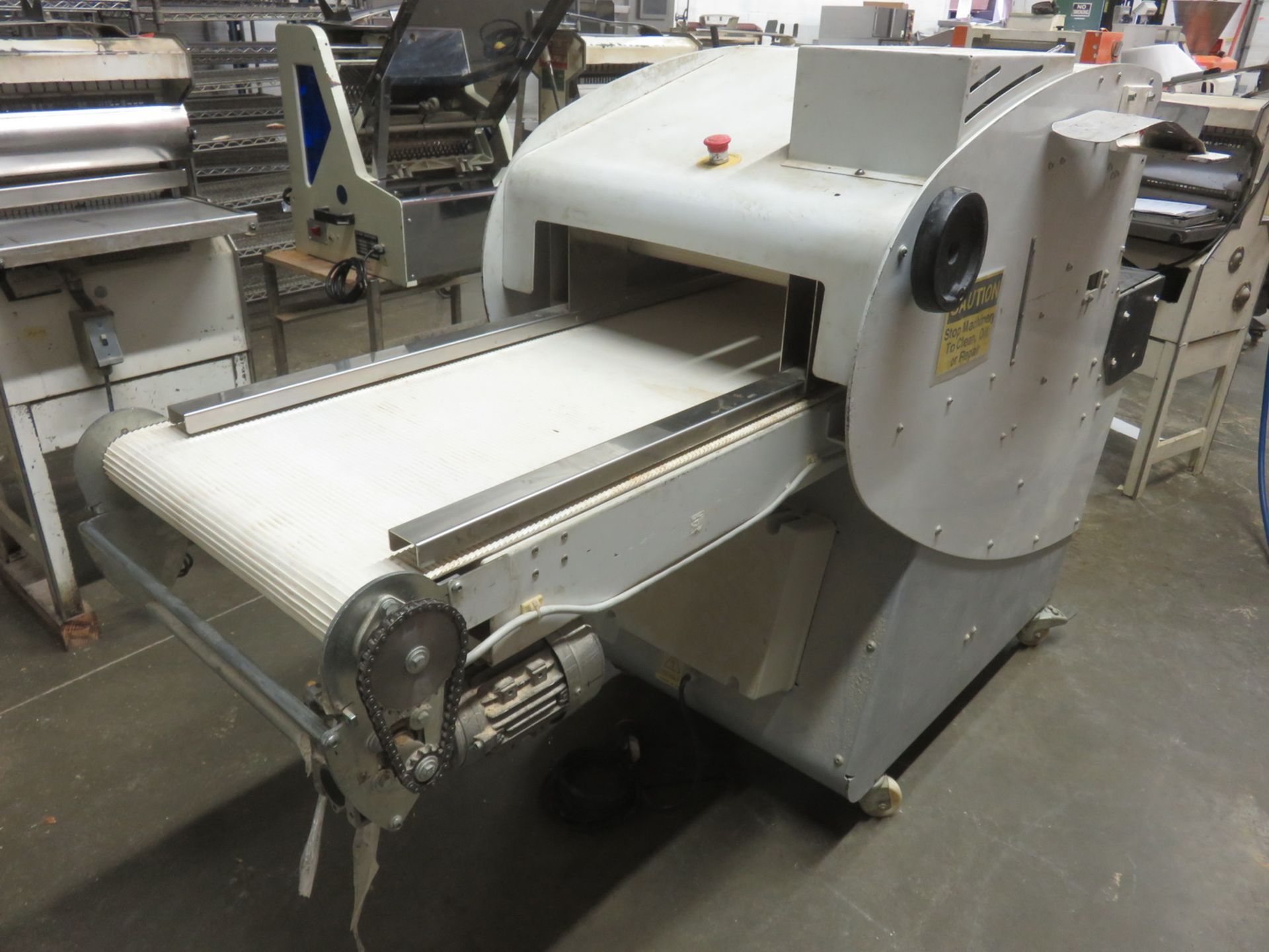 ROLLMATIC MONDIAL 520 20"W CUT AUTOMATED BREAD SLICER, S/N 5873 - Image 2 of 2