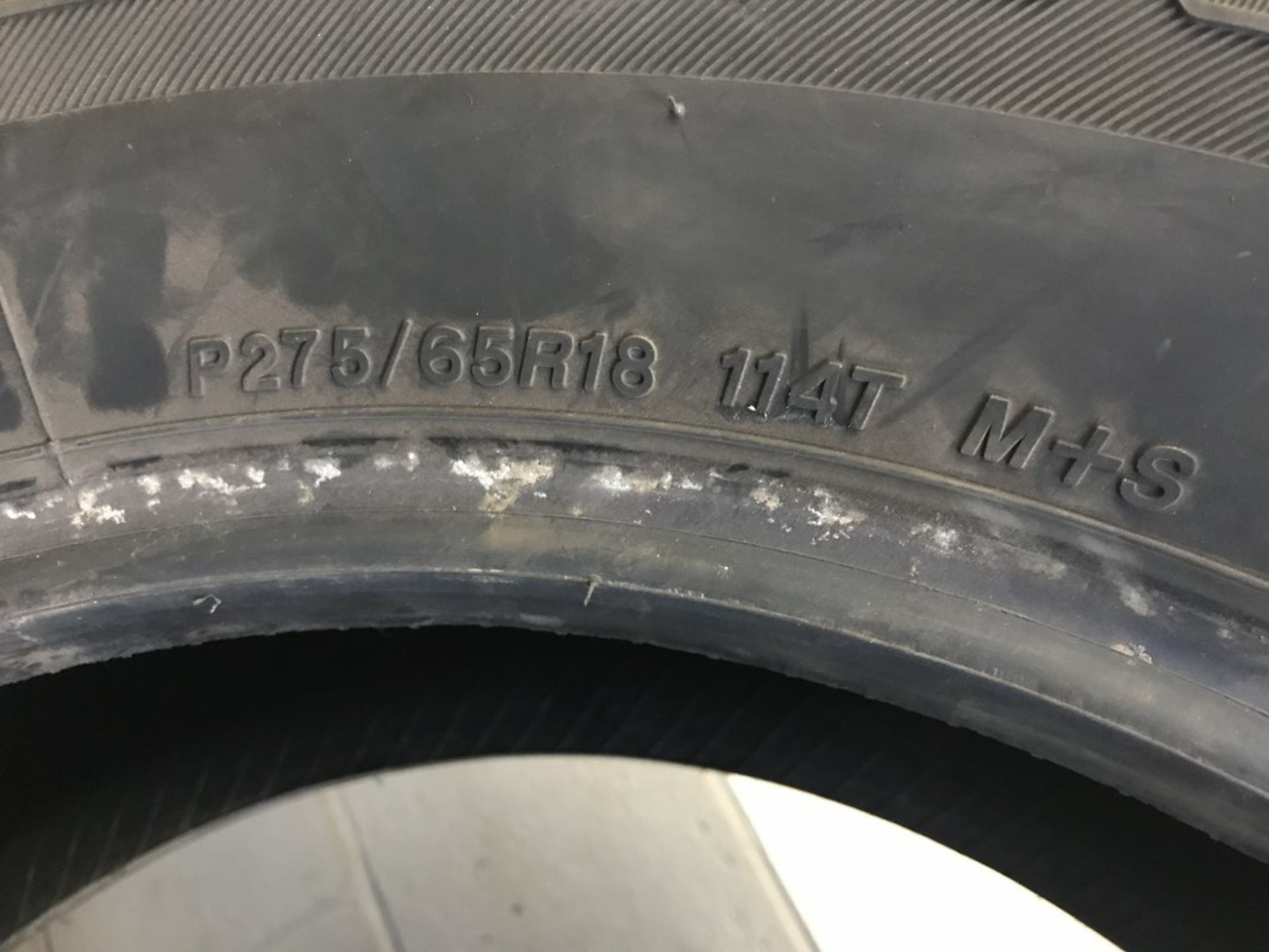 BRIDGESTONE 275/65R18 WINTER TIRES x 4 - Image 3 of 3